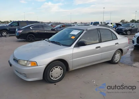 1999 Mitsubishi Mirage De из США, поврежденный, VIN JA3AY26A9XU047201